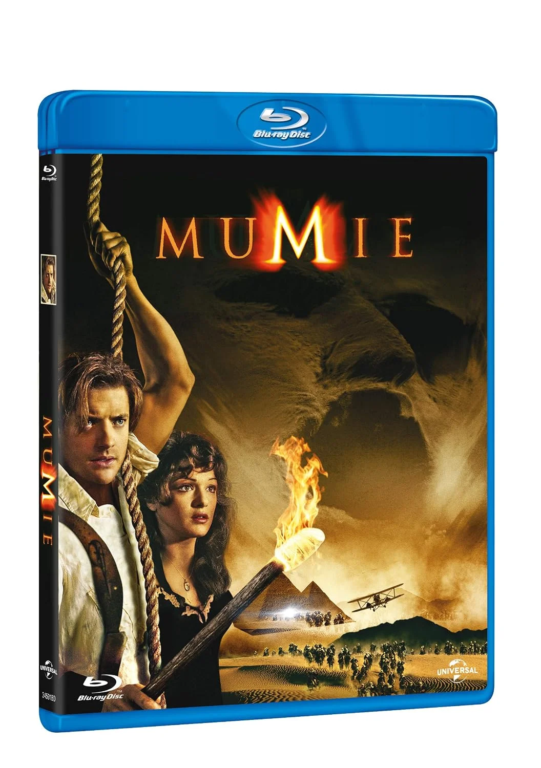 DVD/Blu-ray La Momia (1999) versión checa