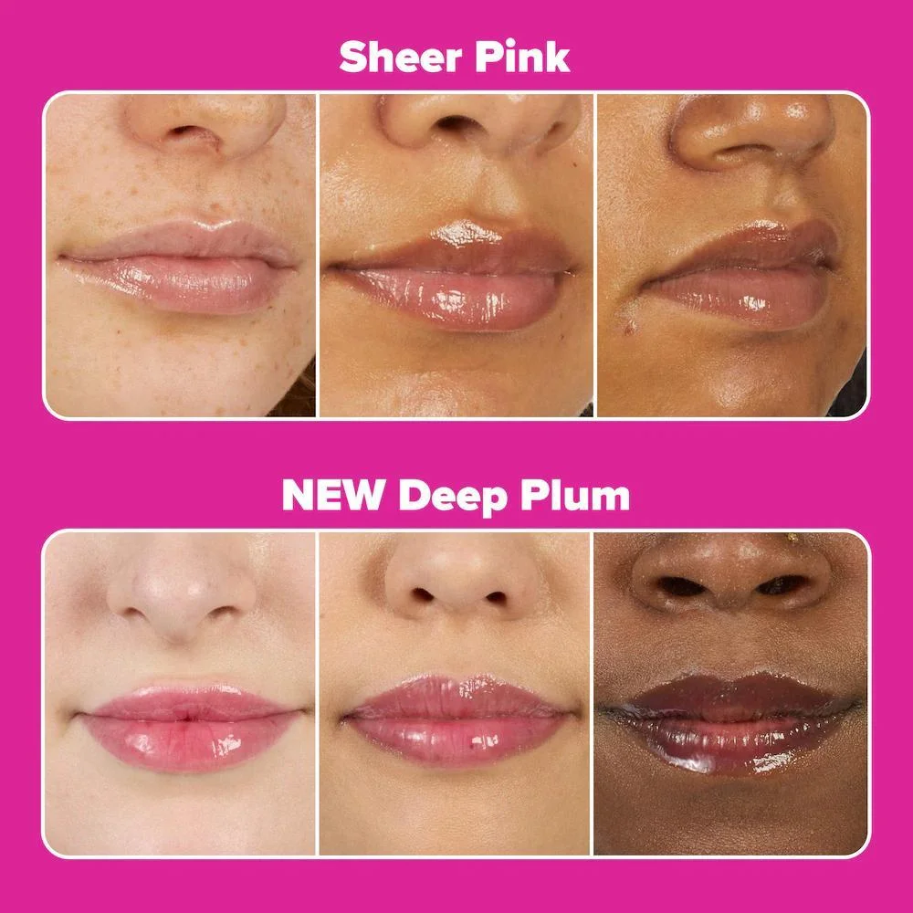Peptide Plumping Gloss Balm Dúo Set de Regalo para Labios Hidratados y Más Llenos