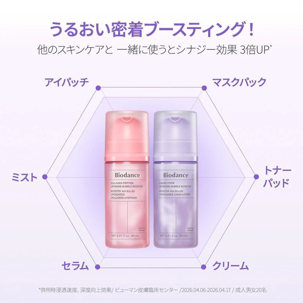 Biodance Caviar Pdrn, Suero Facial Coreano Con Microburbujas 95ml