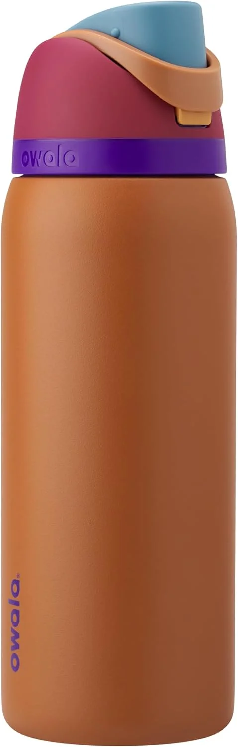 Botella térmica Owala FreeSip acero inoxidable 32 oz Ciruela