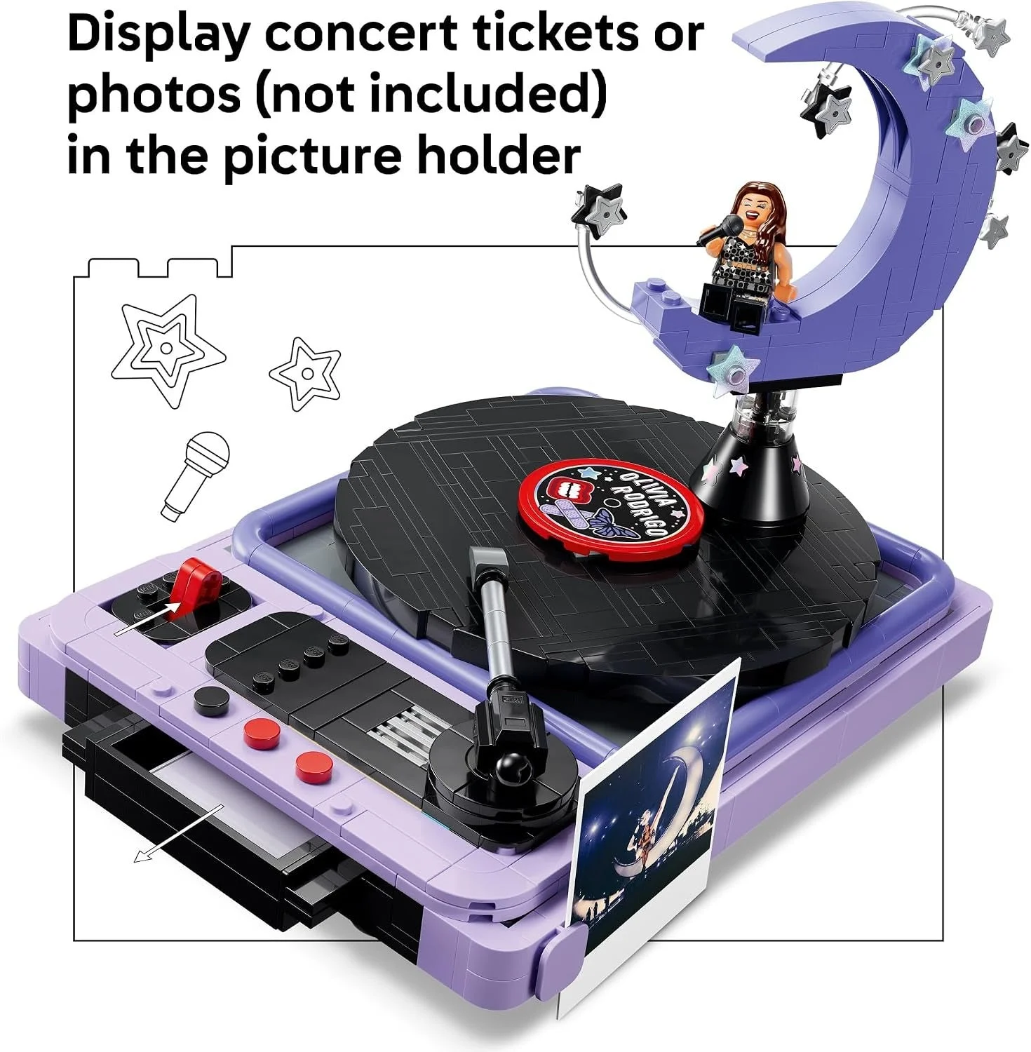 LEGO Editions Olivia Rodrigo's Concert Moon 43029