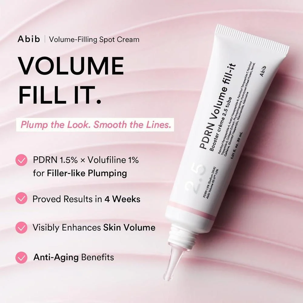 Abib Pdrn Volume Booster Cream Con Péptidos Retinal 30ml