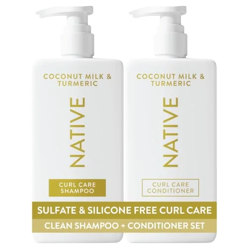 Set de Champú y Acondicionador Native Coconut & Turmeric para todo tipo de cabello