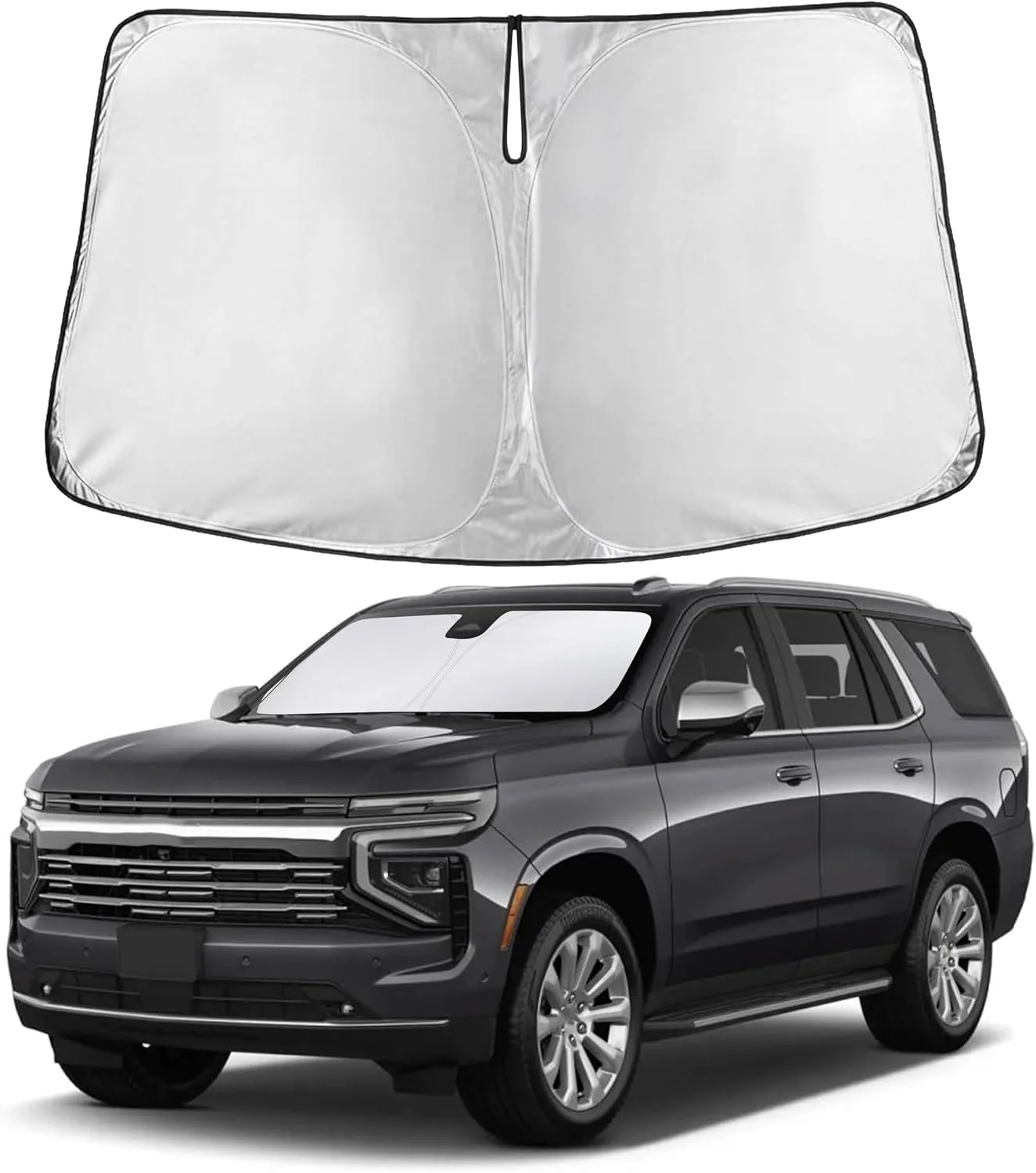 Parasol para parabrisas EcoNour compatible con Chevrolet Tahoe 2021-2026