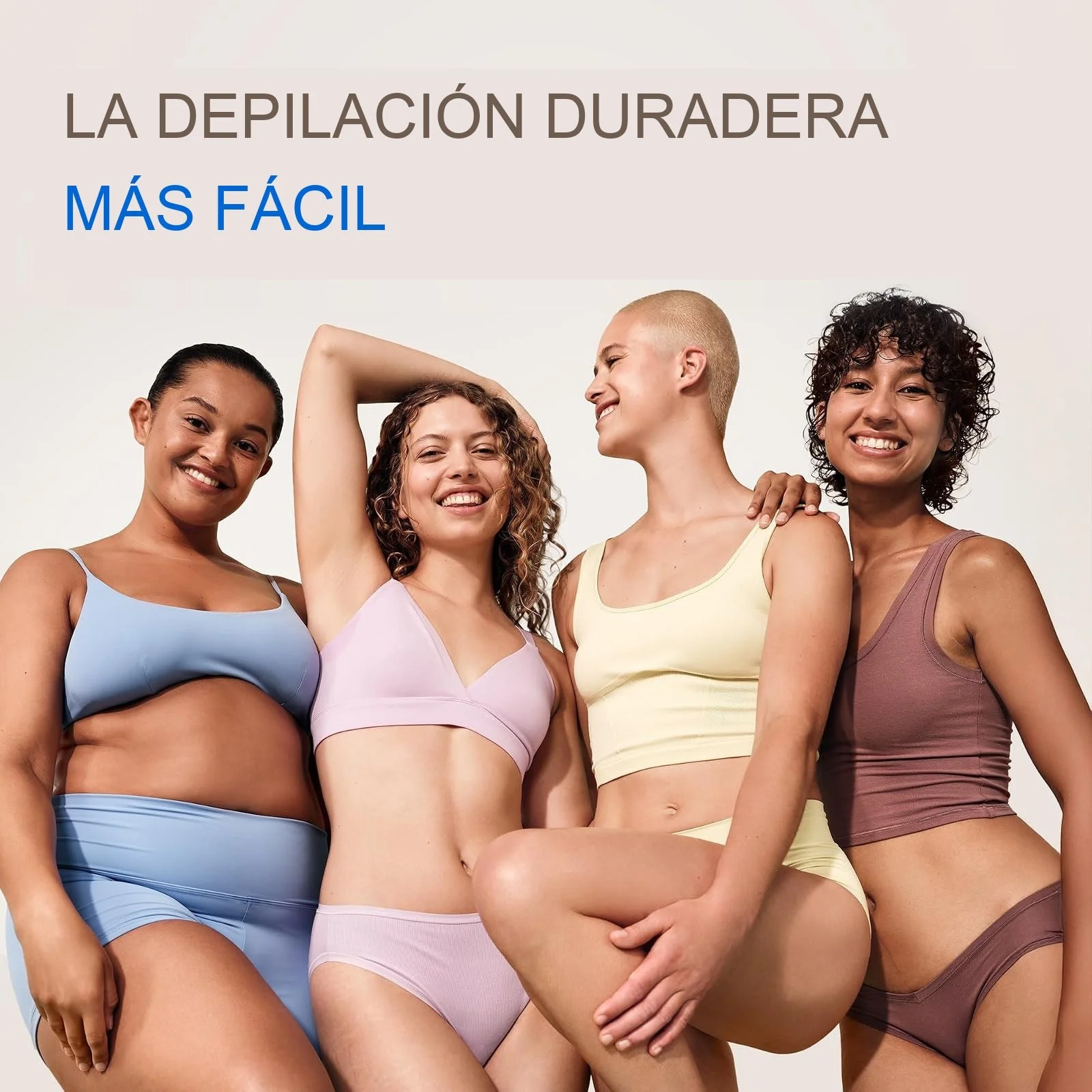Personas con piel suave tras usar la Philips Lumea 9900 Pro