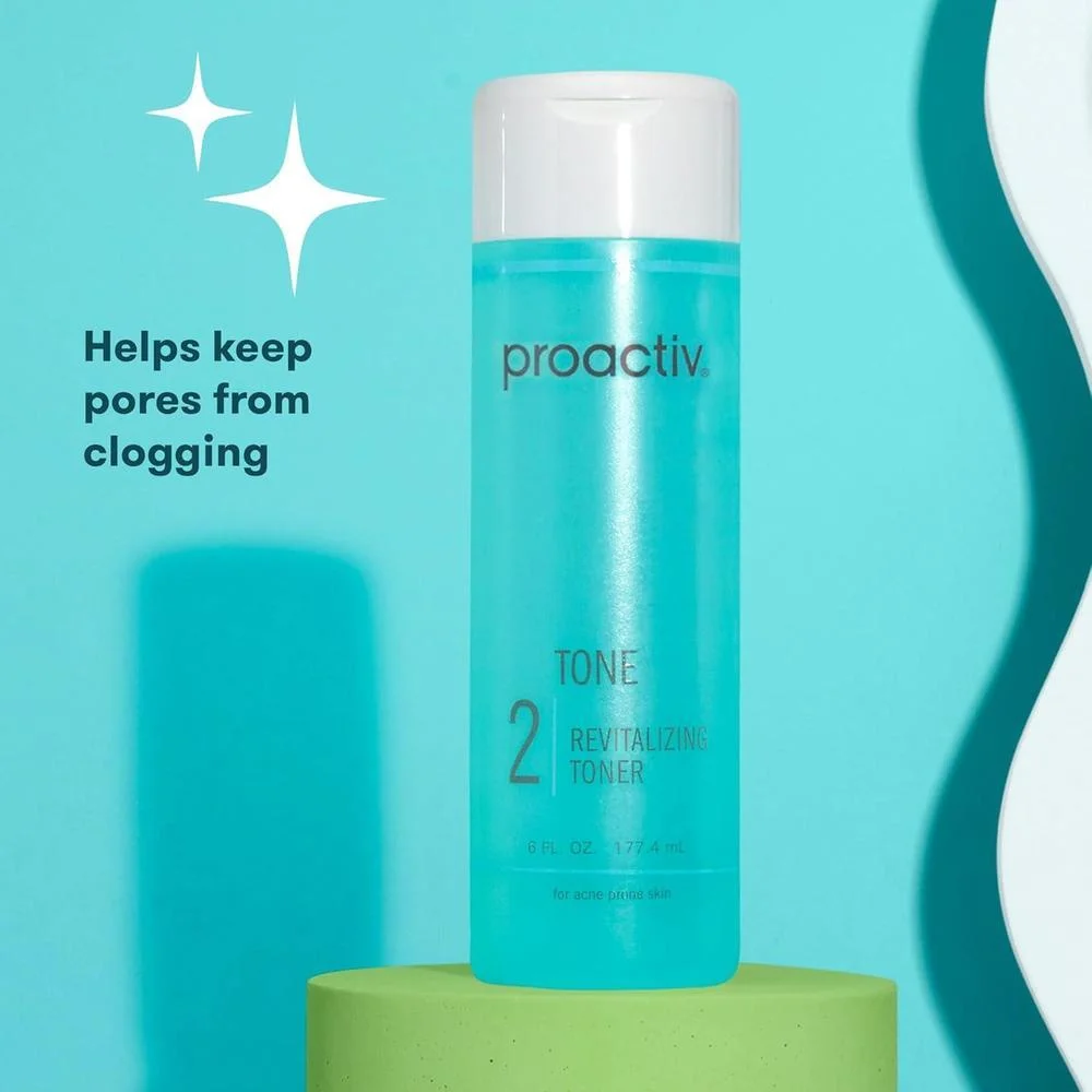 Proactiv Tónico hidratante sin alcohol para piel sensible con ácido glicólico y hamamelis, equilibrante y purificante
