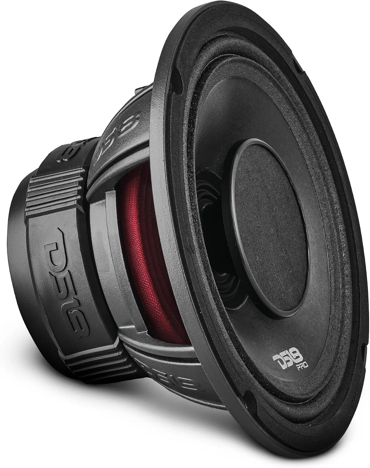 Parlante DS18 PRO-HY8.4B 8" híbrido para auto con driver de compresión 1"
