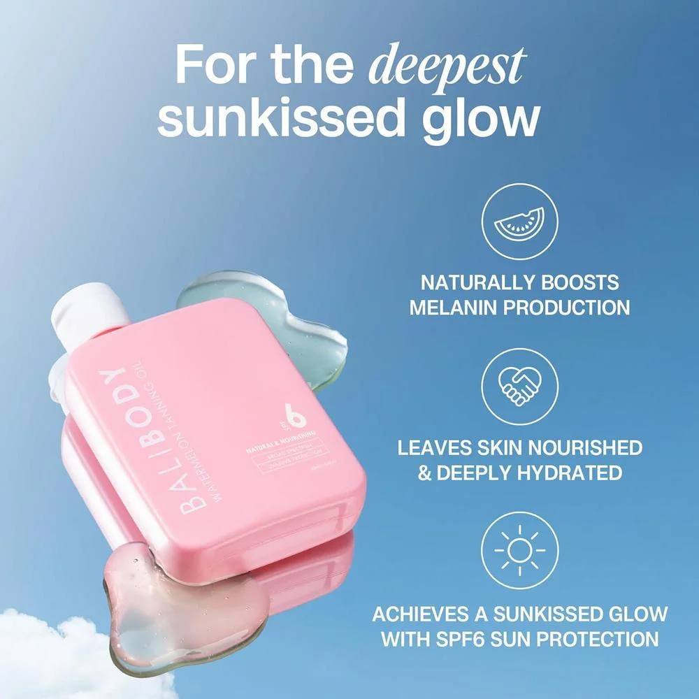 Watermelon Aceite Bronceador SPF 6, 100ml