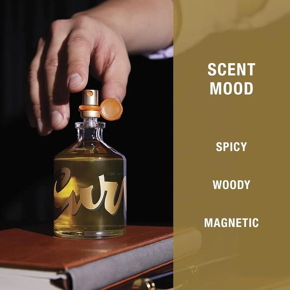 Perfume Curve en aerosol para hombre, fragancia casual especiada y amaderada para el día o la noche