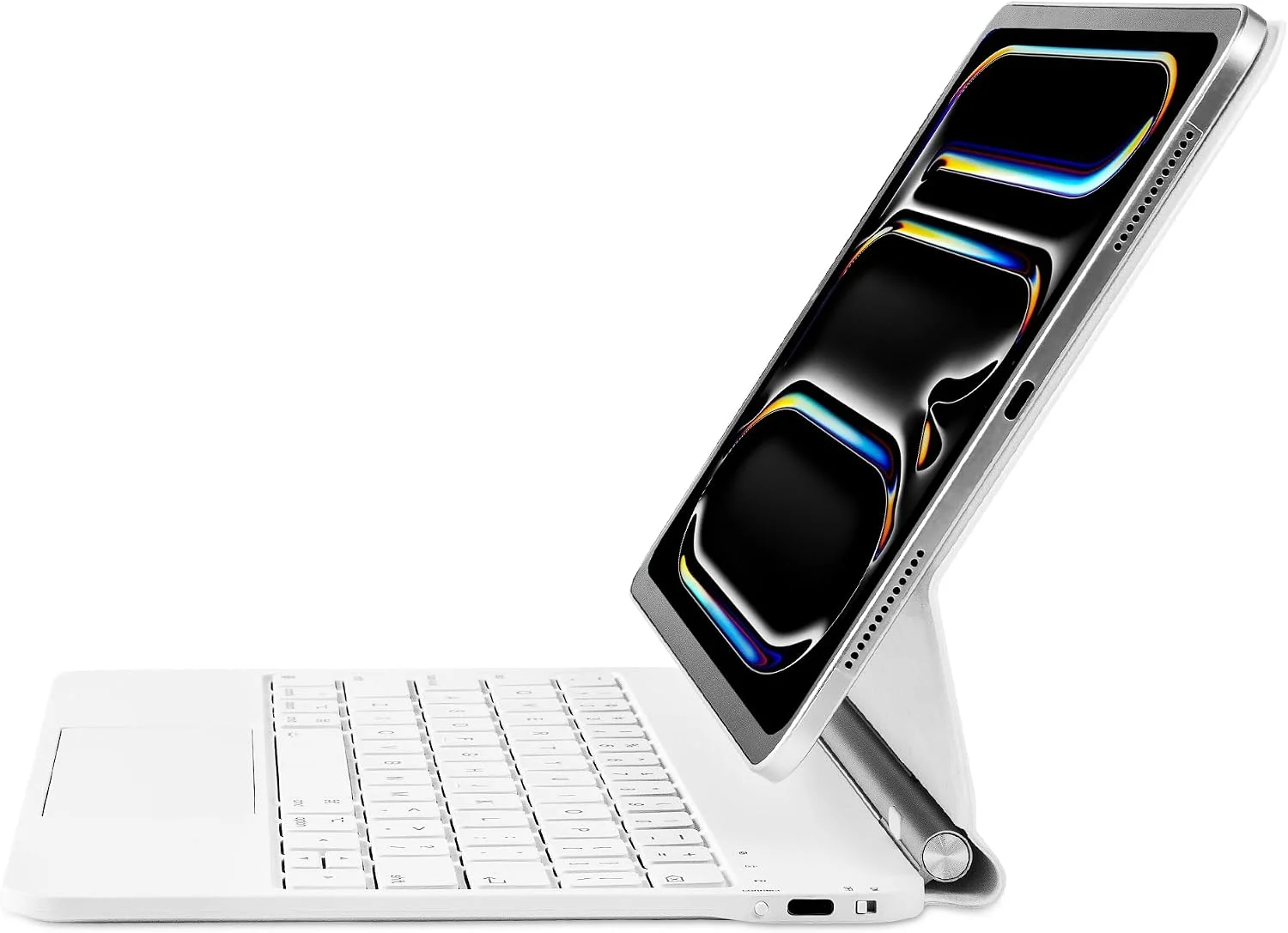 Funda con teclado Magic Keyboard para iPad Pro 11 pulgadas M4 2024 / M5 2025 blanca