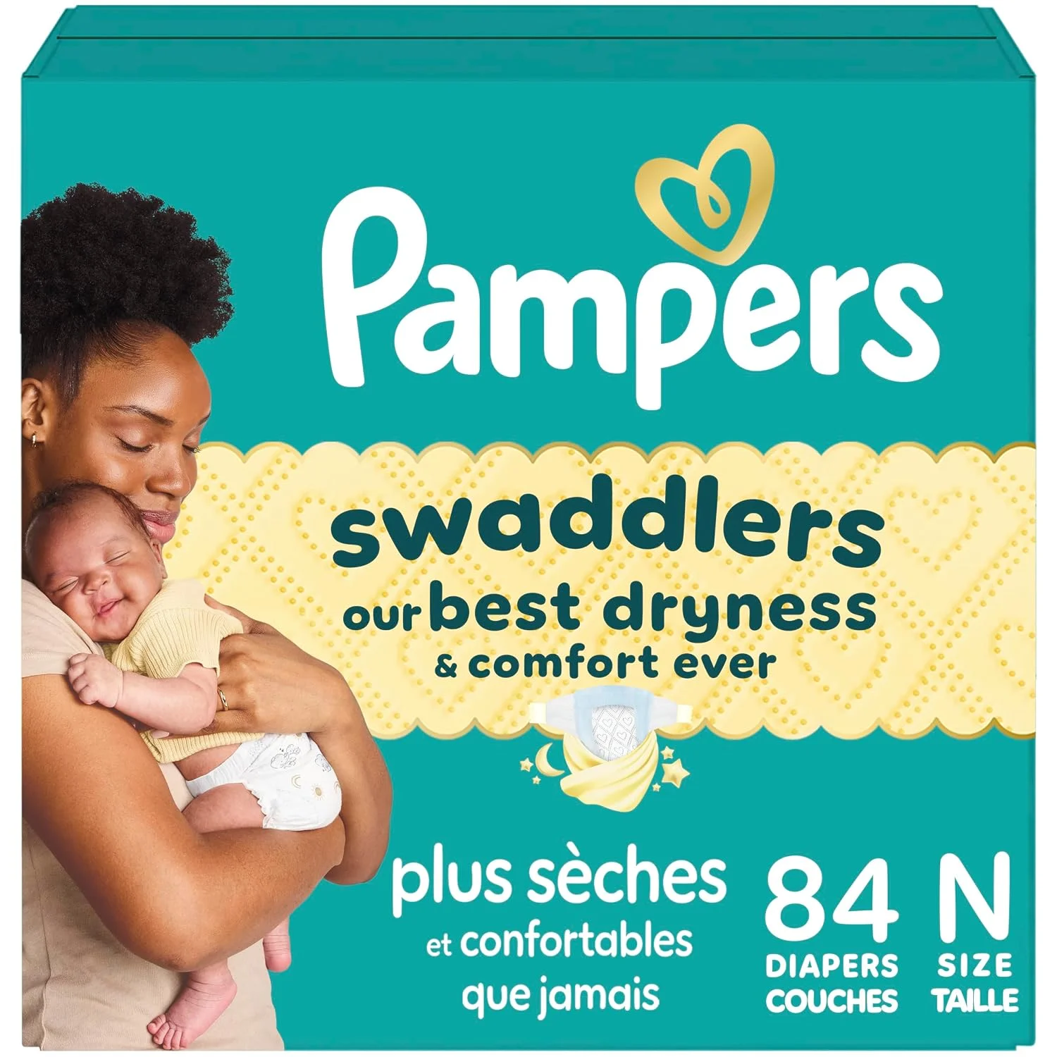 Pampers Swaddlers Pañales Desechables para Bebé Tallas Preemie a 8
