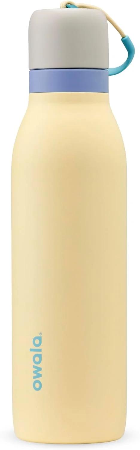 Botella de agua Owala FreeSip Twist acero inoxidable 18 oz Sunny Daze