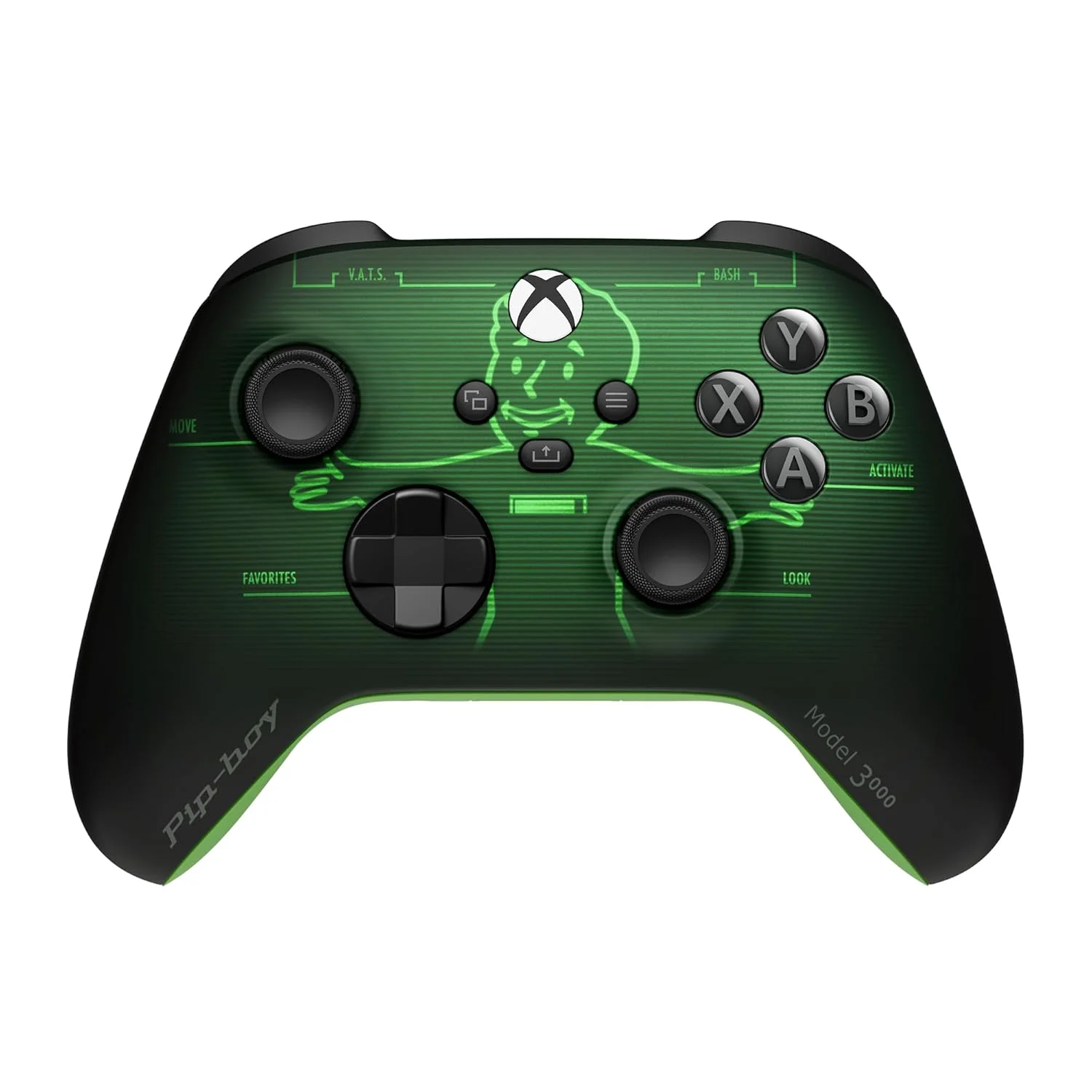 Control inalámbrico Xbox Wireless Gaming Controller Fallout Pip-Boy Edition