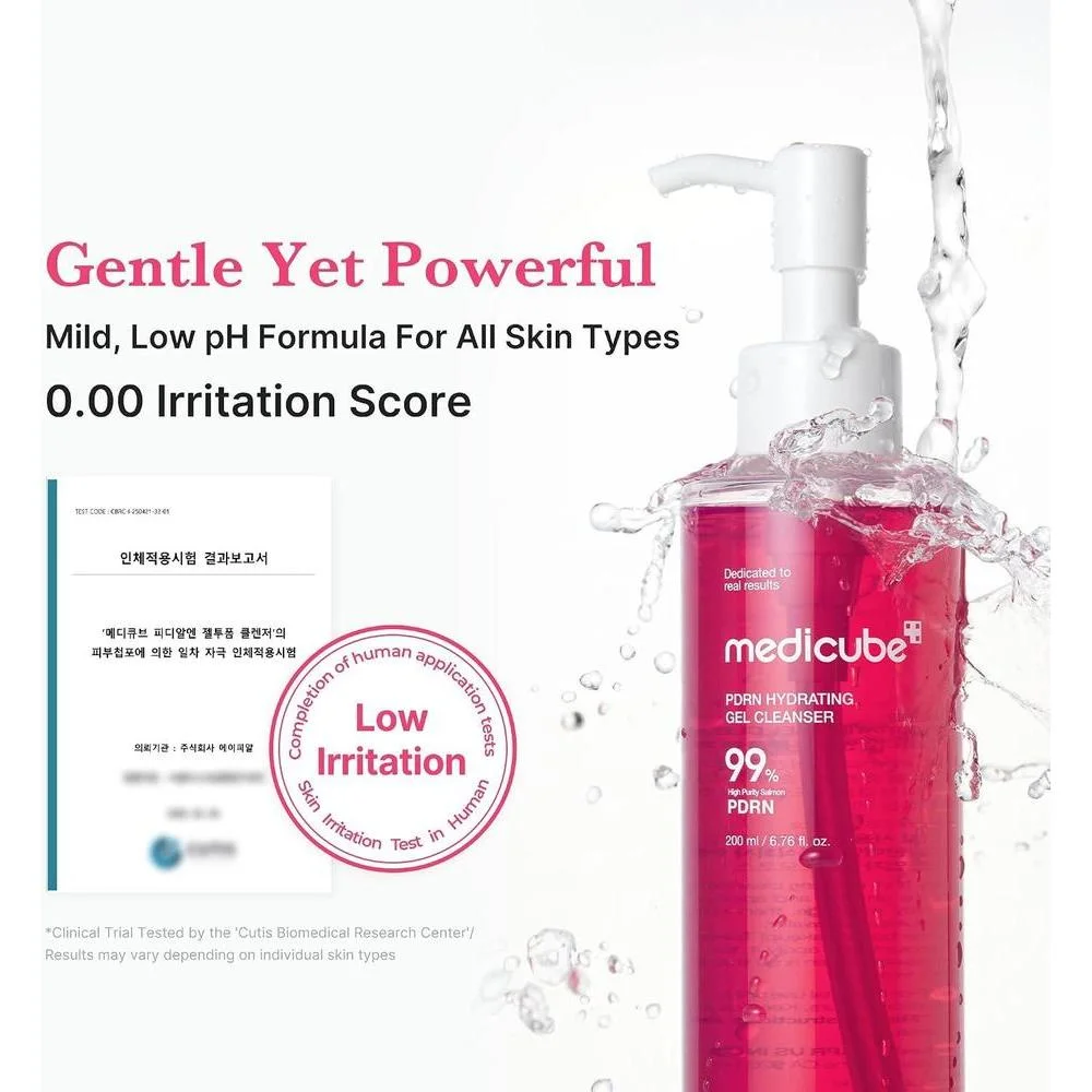Medicube Set de Dispositivo y Cuidado de la Piel 3 en 1 Mini Booster Pro Plus con Limpiador y Gel PDRN Beige