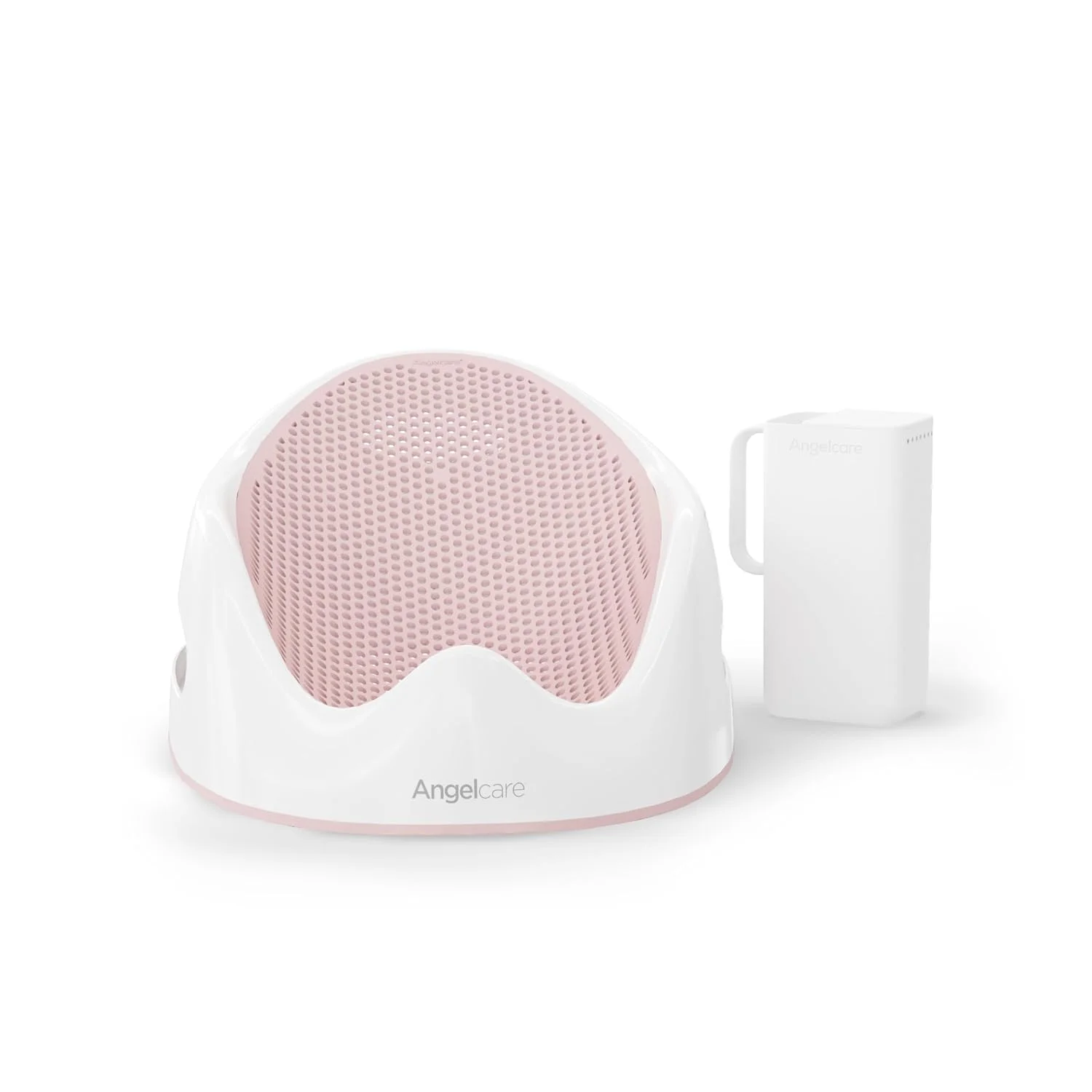 Angelcare Soft-Touch Asiento de Baño y Enjuagador para Bebé Rosado