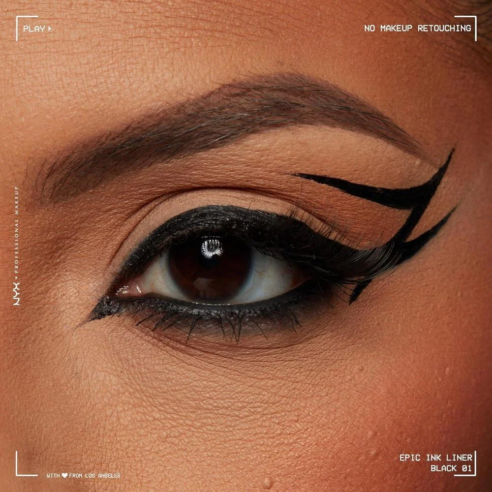 NYX Professional Makeup Epic Ink Liner Delineador Líquido a Prueba de Agua Negro