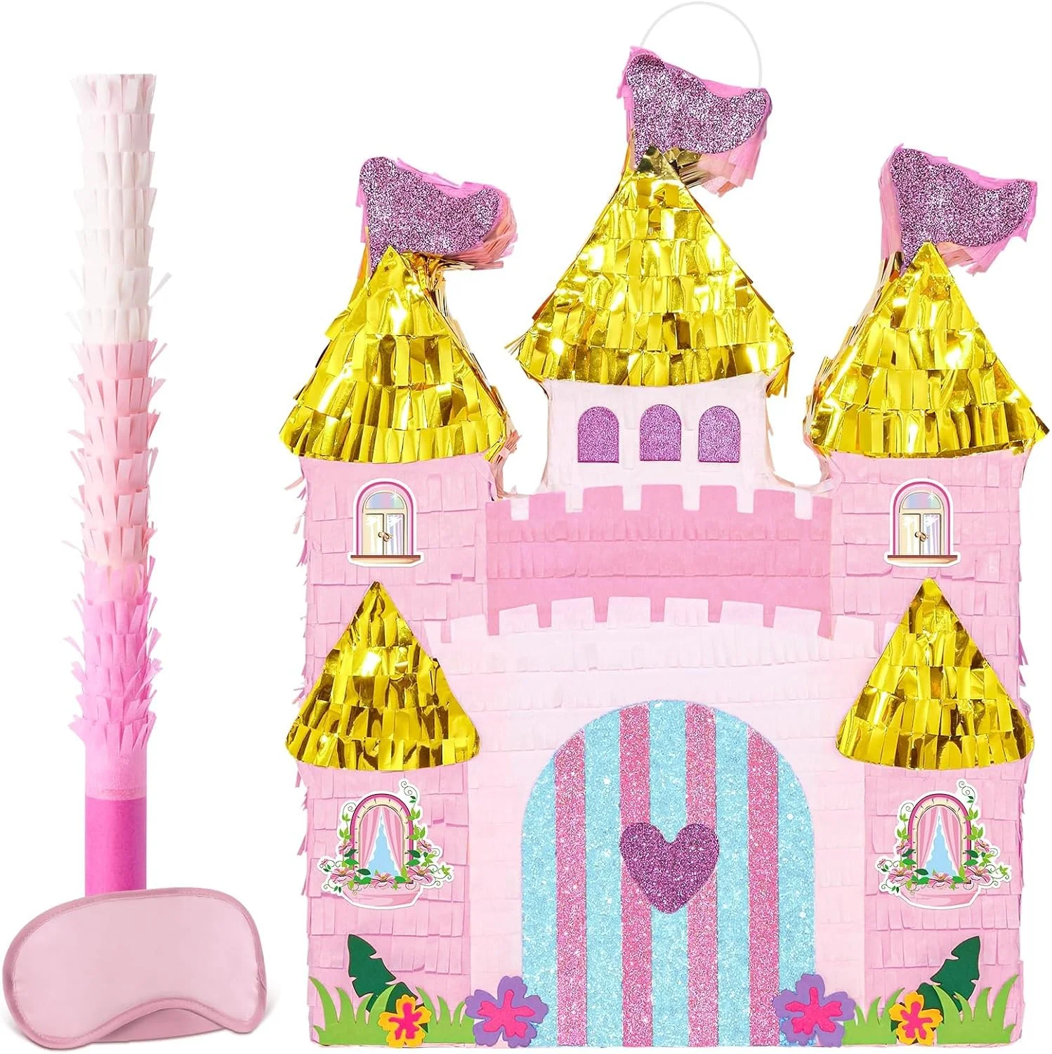 Piñata Castillo Princesa WERNNSAI para Fiesta de Cumpleaños