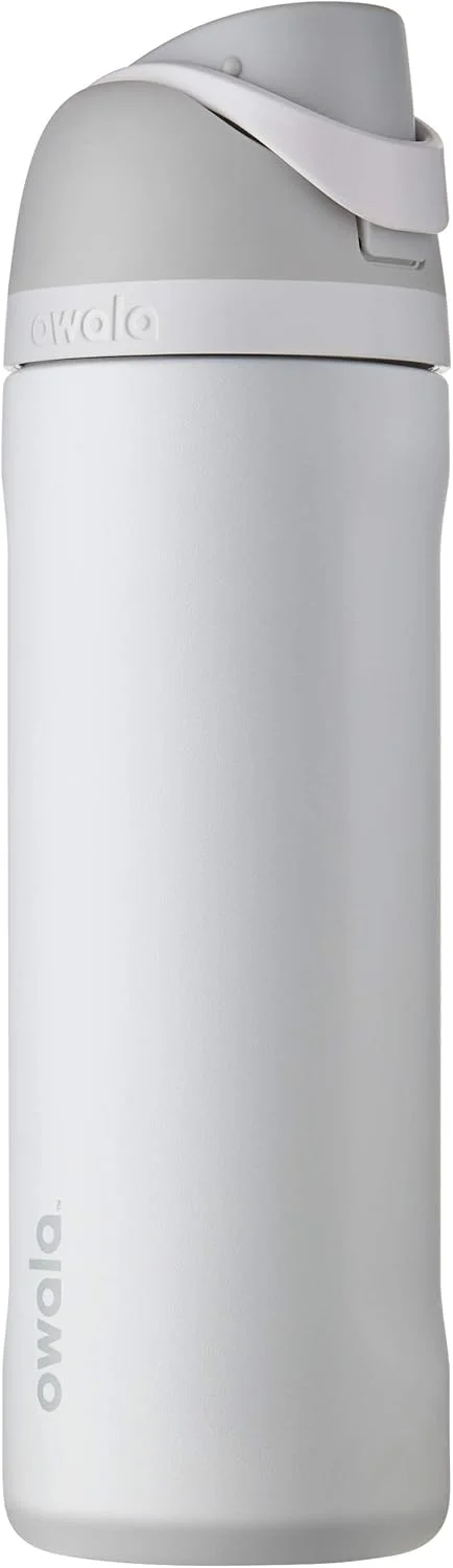 Termo Owala FreeSip acero inoxidable 24 oz Shy Marshmallow