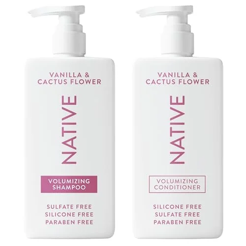 Set de Shampoo y Acondicionador 2 en 1 Native Vainilla y Flor de Cactus