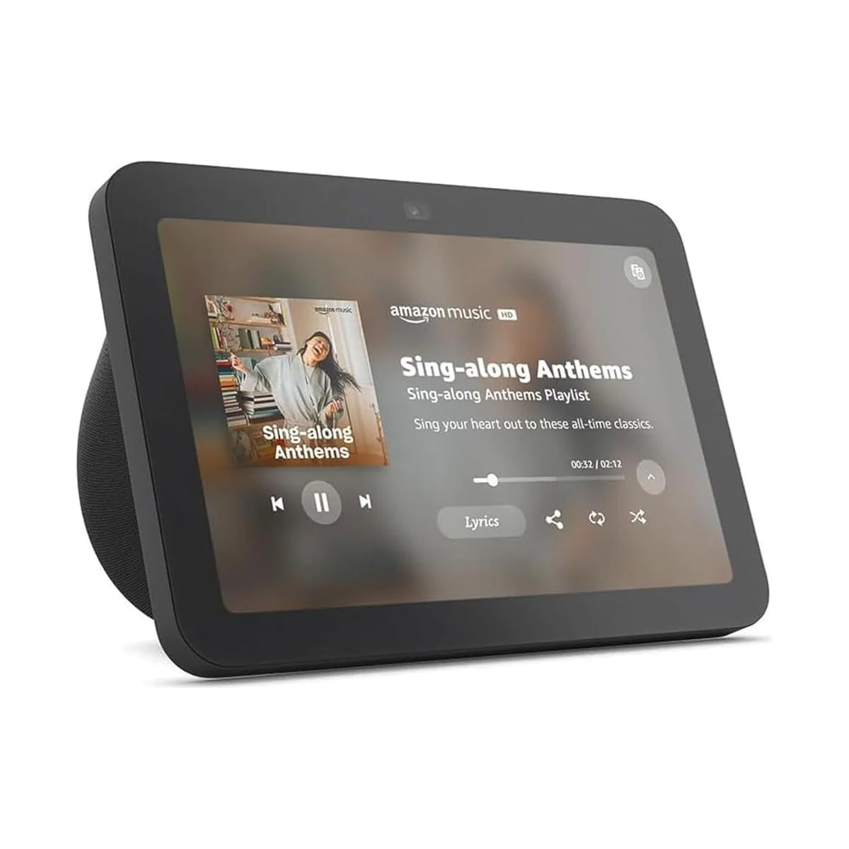 Amazon Echo Show 8, With Spatial Audio, Smart Home Hub, ideal for open living spaces, Designed for Alexa+, Charcoal
