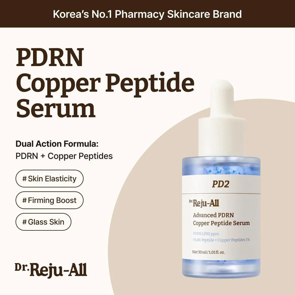 Dr.Reju-All PDRN Plumping Duo: Suero Facial Y Labial PDRN + Péptido De Cobre