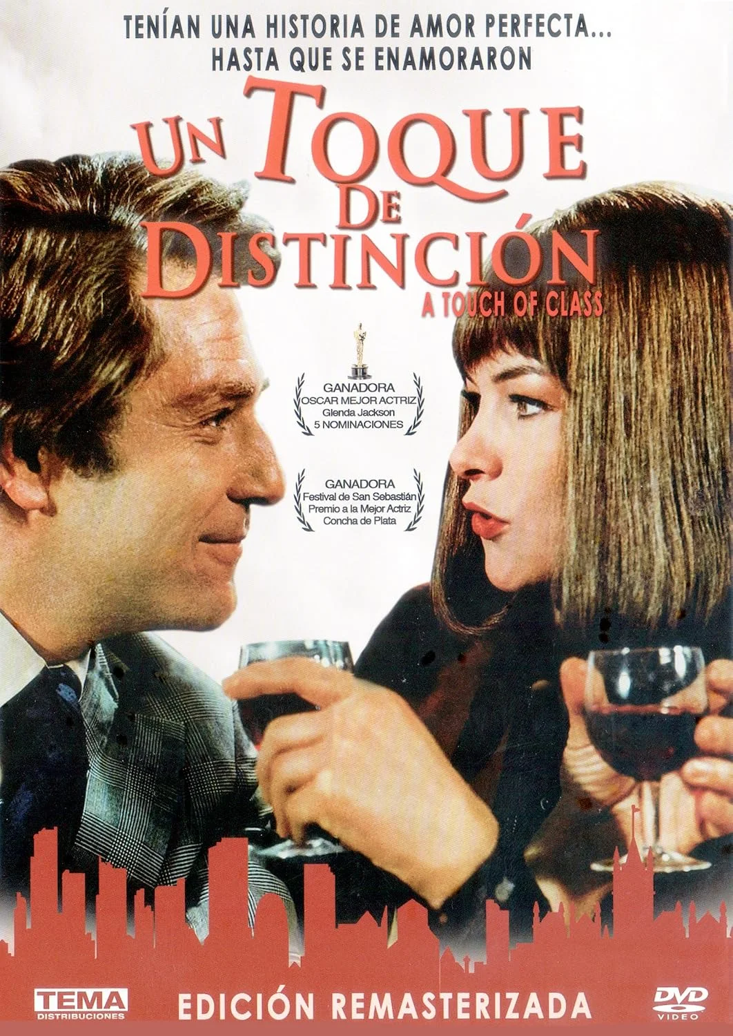 DVD A Touch of Class formato PAL región 2