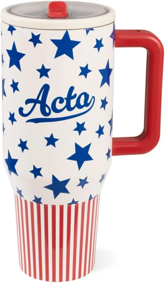 Vaso Hydrojug Traveler 40oz con aislamiento, asa y popote Americana