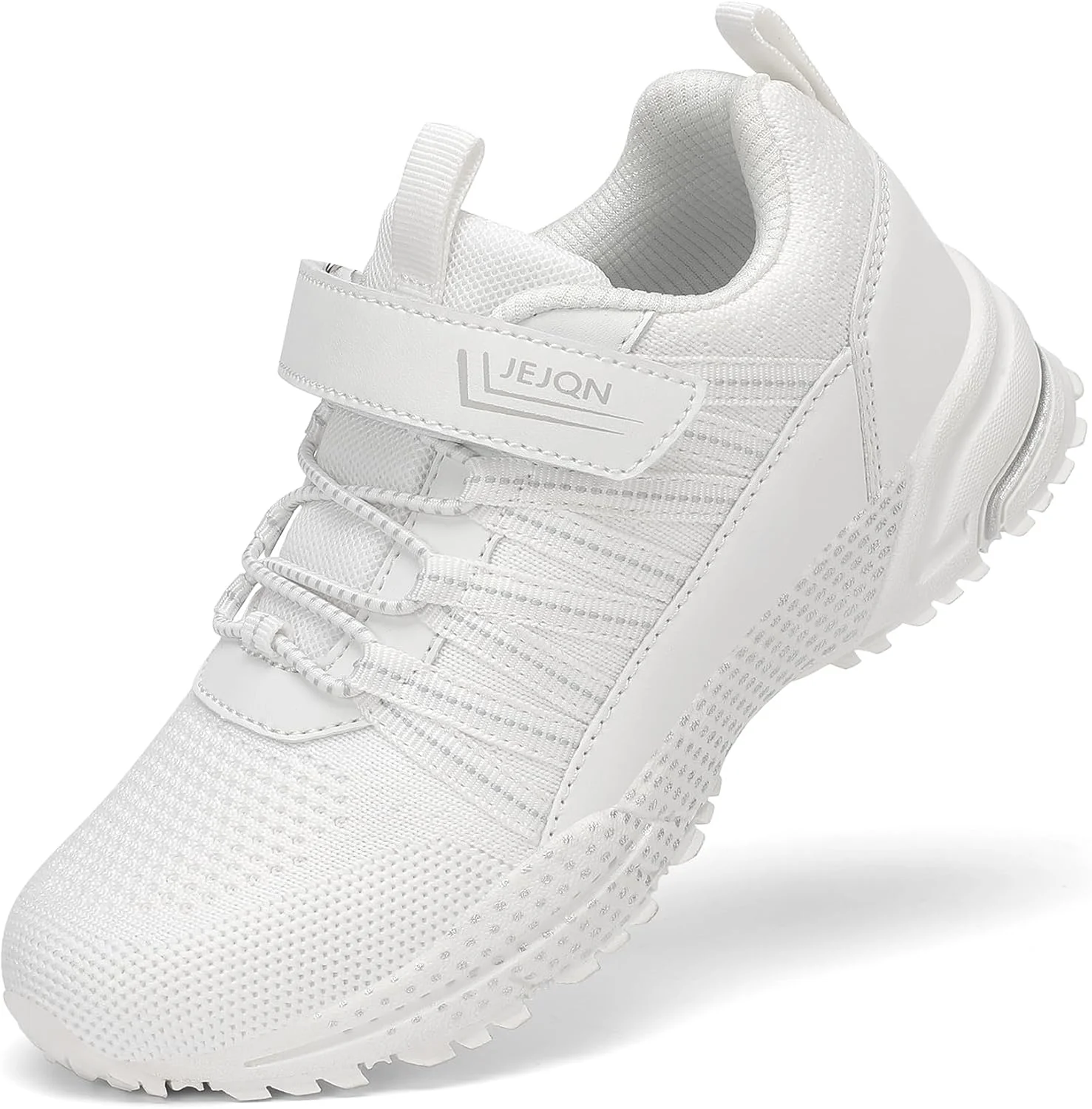 JEJQN Kids Sneakers Breathable Lightweight Athletic Boys Girls Tennis Shoes
