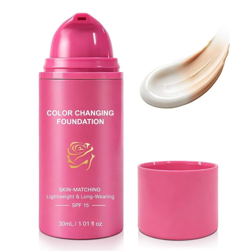 Base Líquida Coreana Cobertura Completa Larga Duración Acabado Natural 30ml