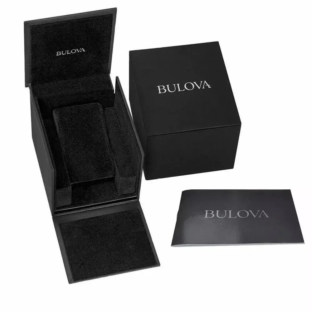Bulova Marine Star 98B259 - Esfera Gris, Correa de Goma 44mm