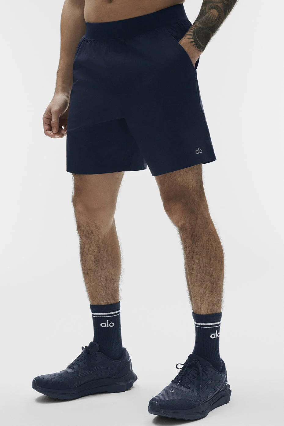 Alo Yoga 7" Repetition Short - Navy