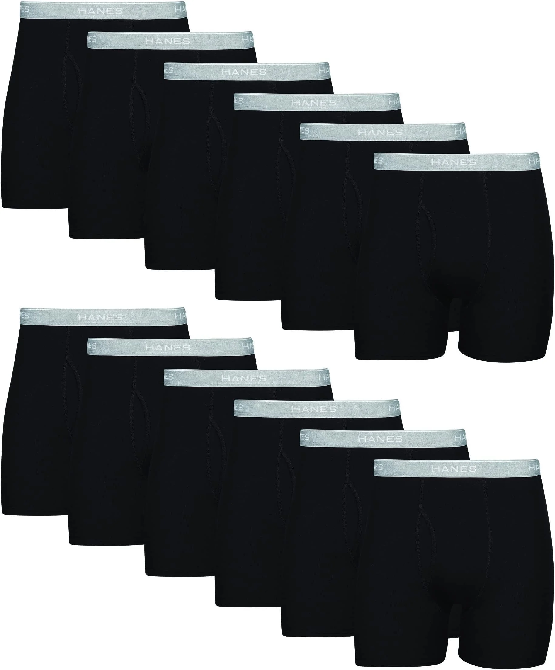 Boxer Hanes algodón transpirable pack sin costuras