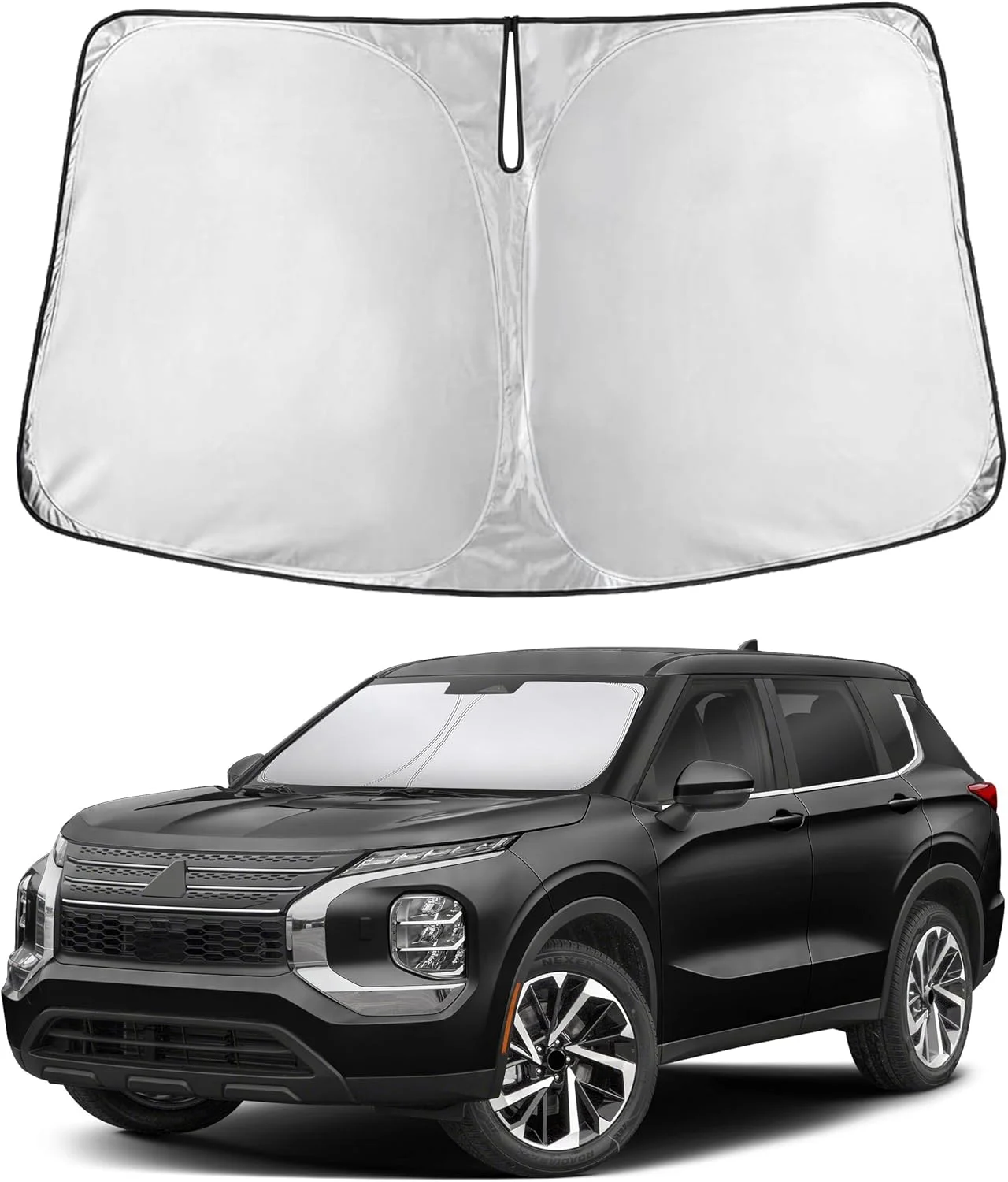 Parasol para parabrisas EcoNour compatible con Mitsubishi Outlander 2022-2026