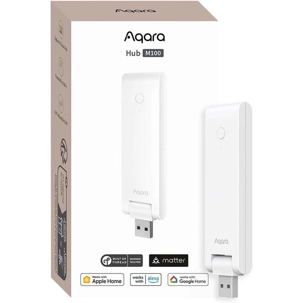 Aqara Smart Hub M100 for Home Automation, Matter Controller, Wi-Fi