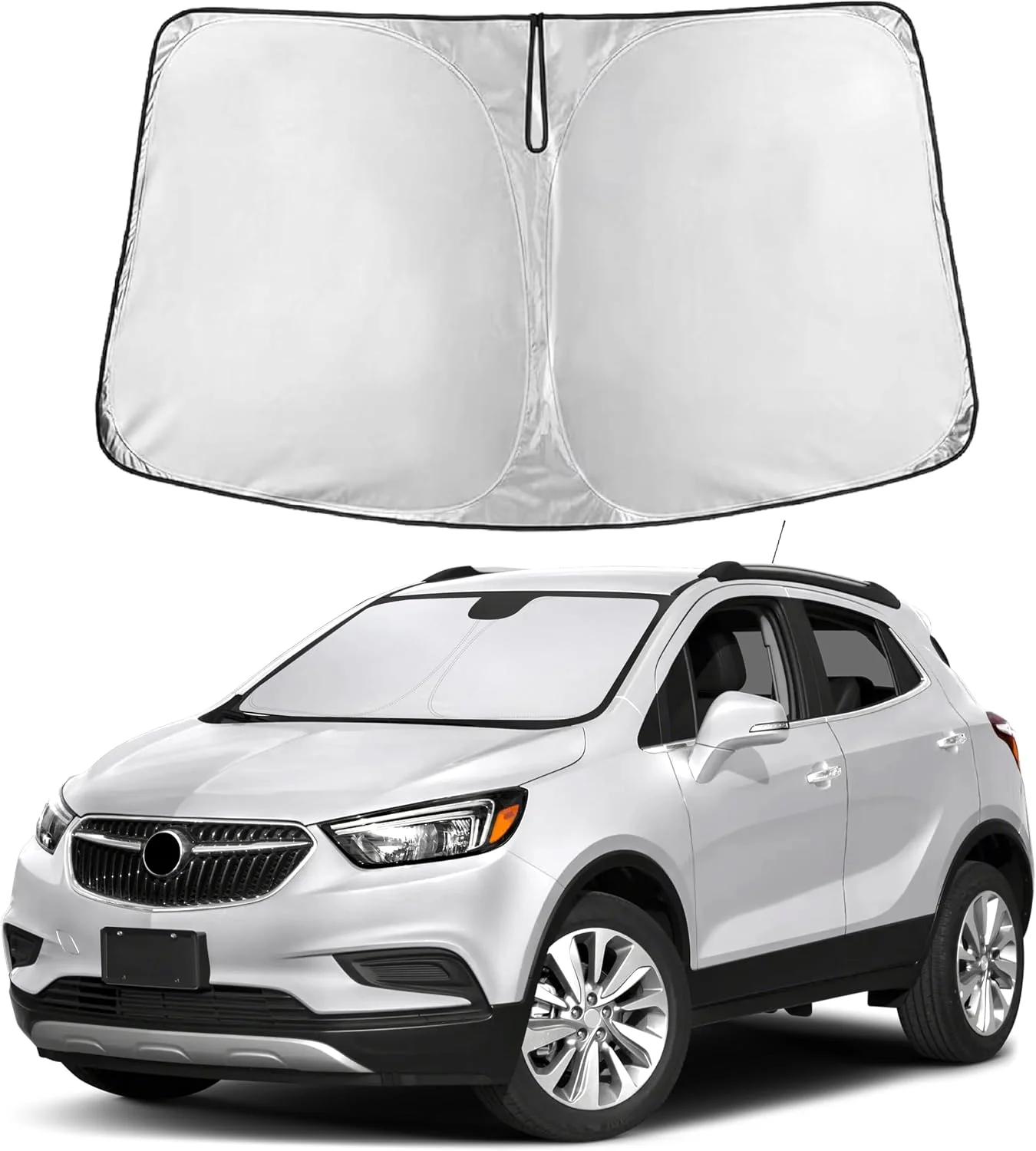 Parasol para parabrisas EcoNour compatible con Buick Encore 2013-2019