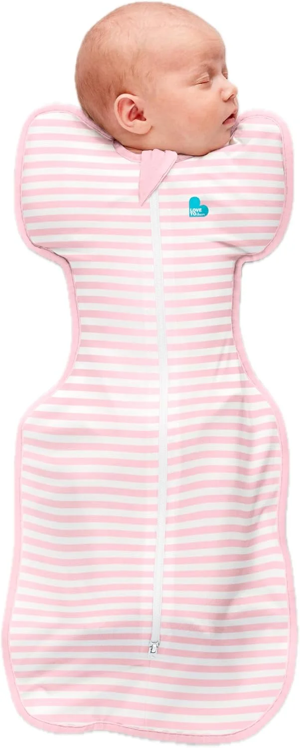 Saco de dormir Swaddle Up Bamboo Love to Dream 1.0 TOG azul para bebé 5-8.5 lbs