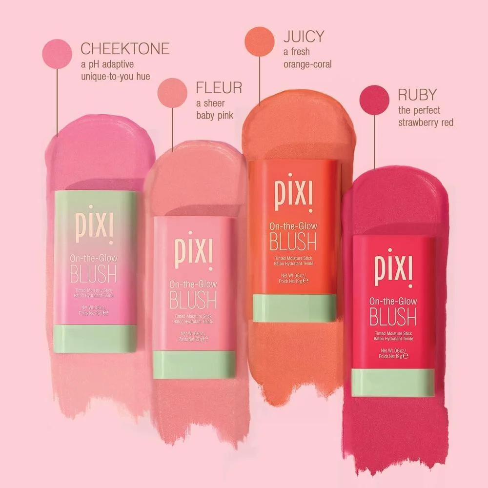 Pixi On-The-Glow Blush - Rubí Colorete En Barra 19g