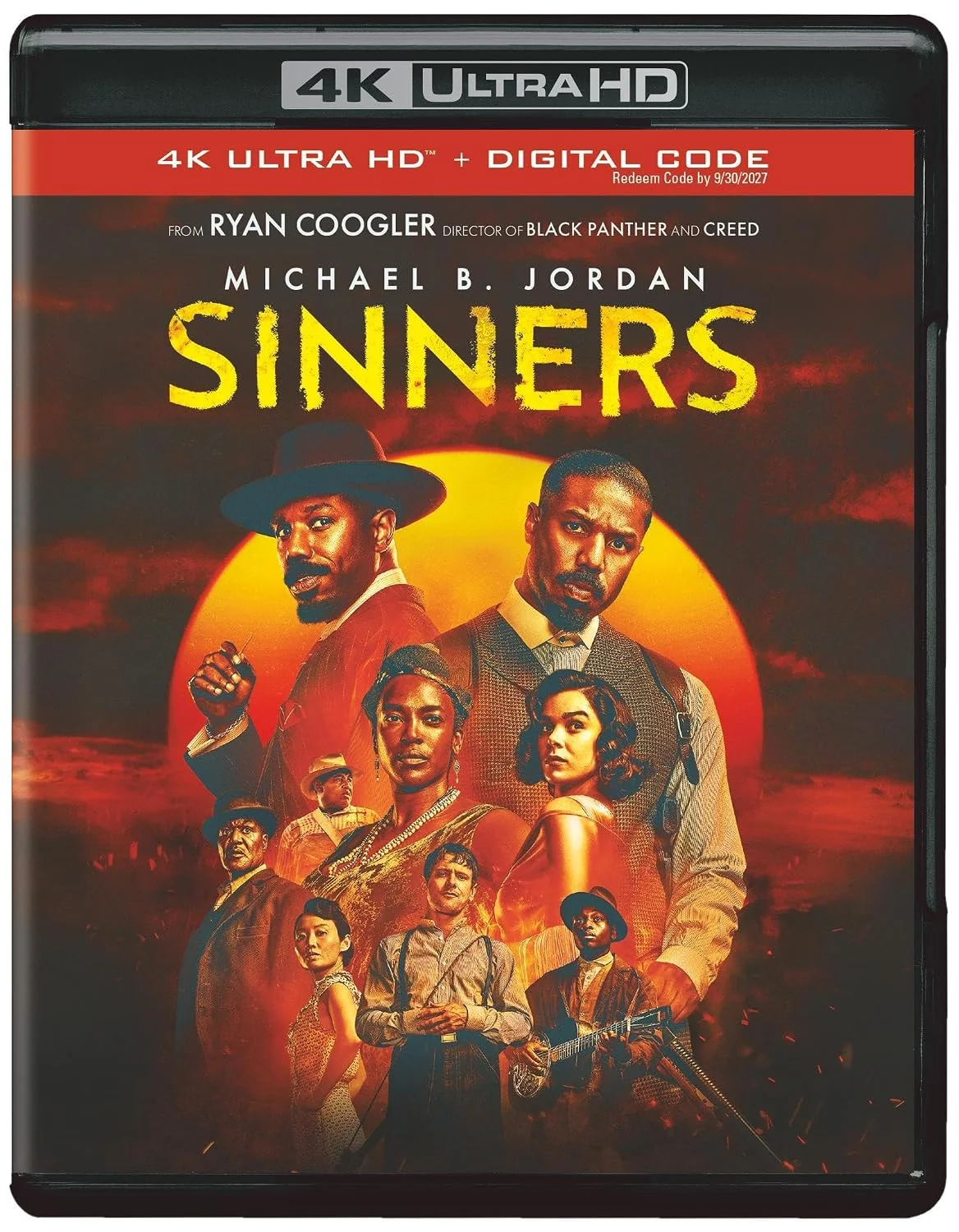 DVD/Blu-ray Sinners 4K Ultra + Digital