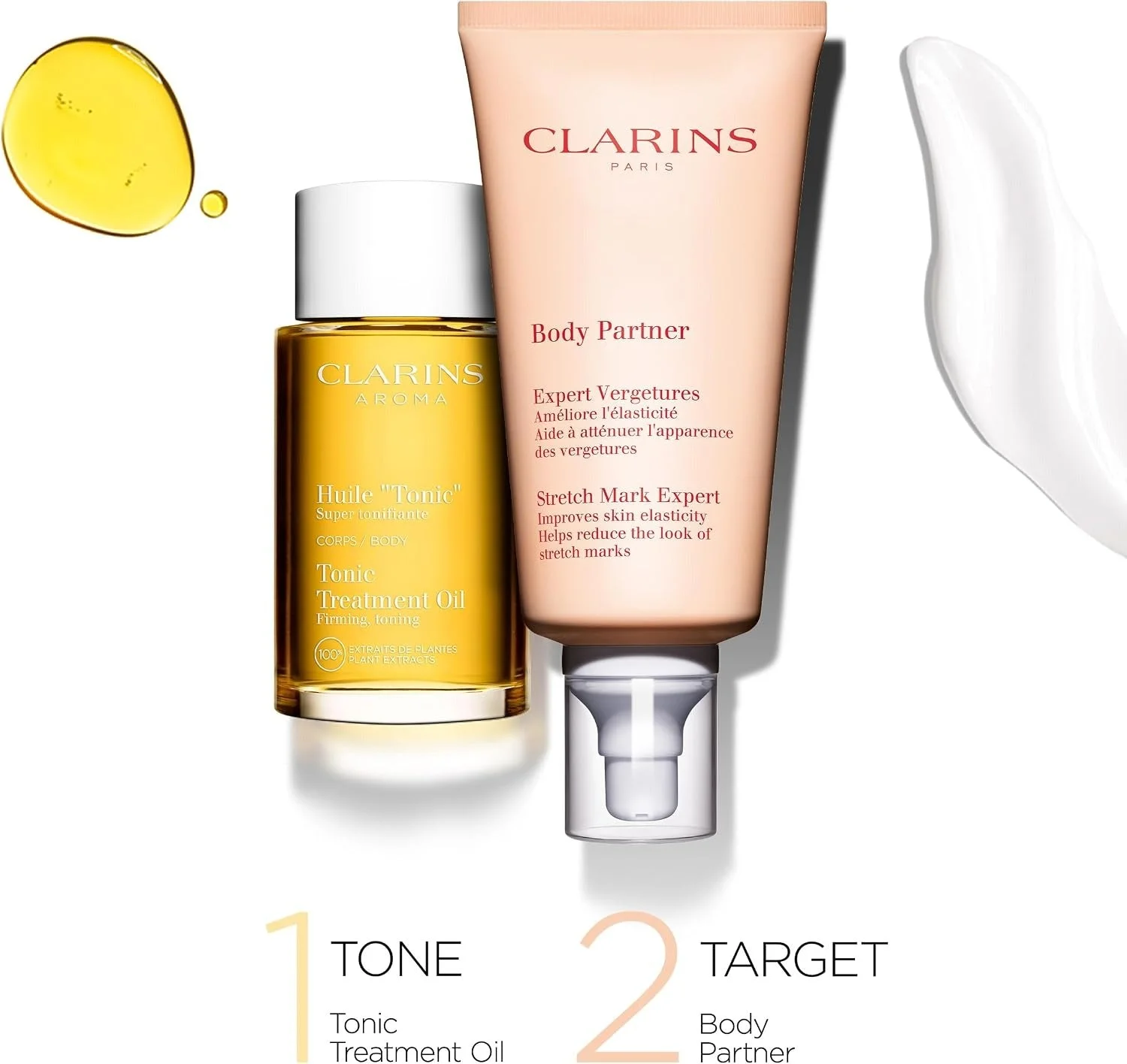 CLARINS Tonic Body Treatment Oil for Pregnancy Stretch Marks