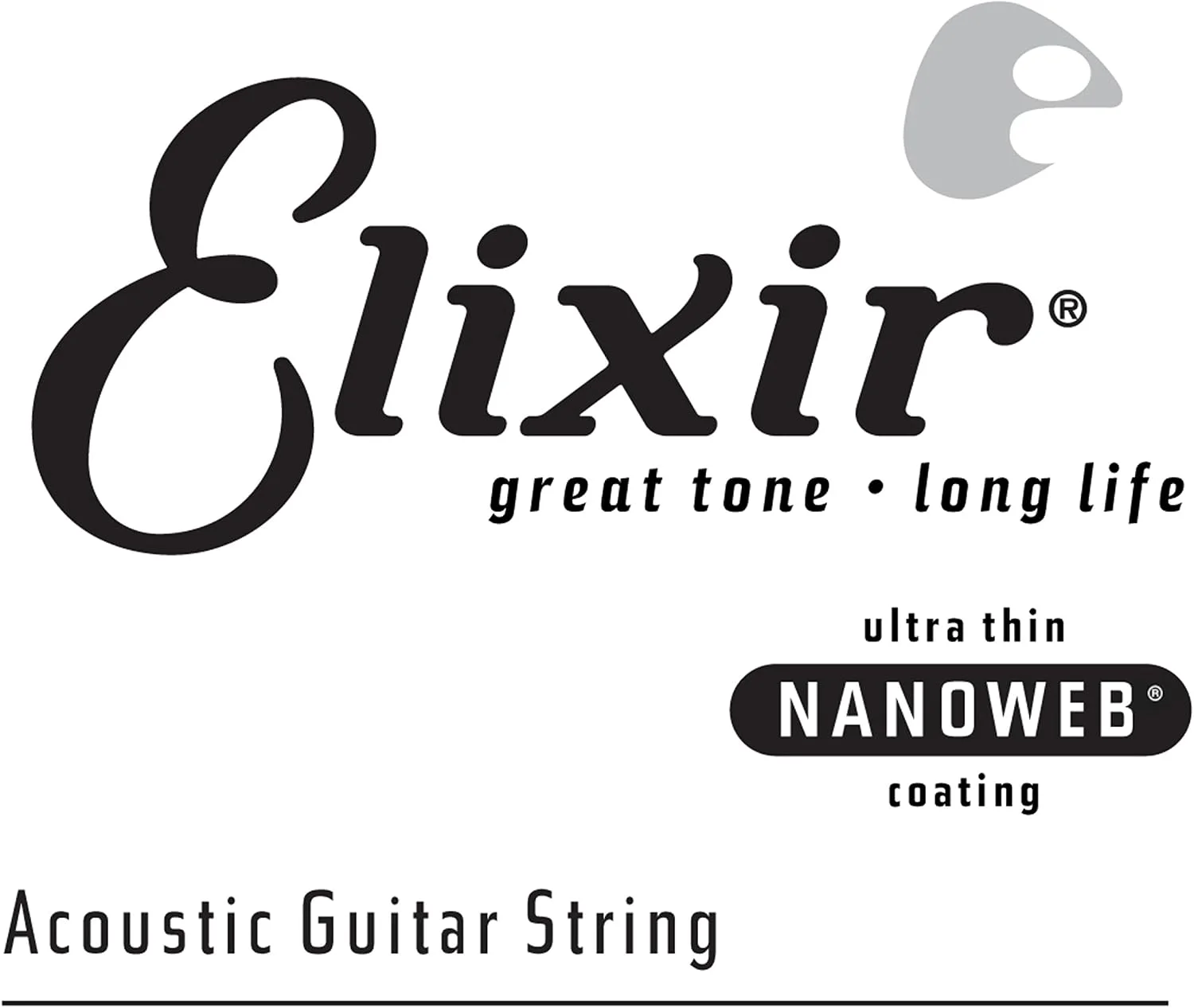 Cuerda suelta para guitarra acústica Elixir Phosphor Bronze NANOWEB calibre 35