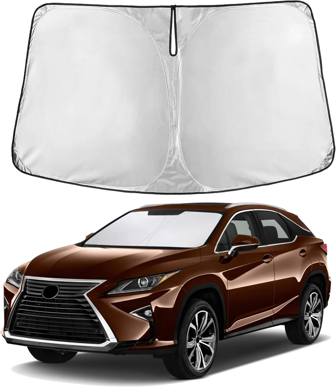 Parasol para parabrisas EcoNour compatible con Lexus RX 350 450h 2016-2022