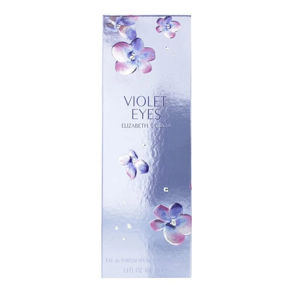 Elizabeth Taylor Violet Eyes, eau de parfum en aerosol, fragancia femenina seductora de larga duración