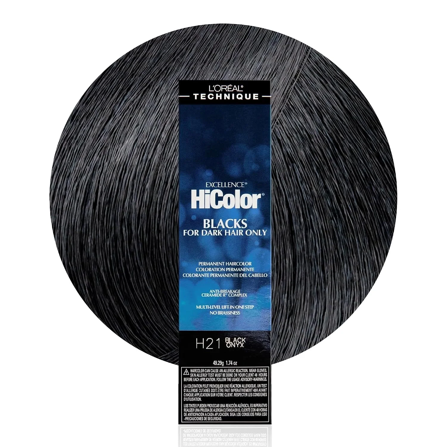 L'Oréal Technique HiColor Violet & Blacks Permanent Color - Deep Violet