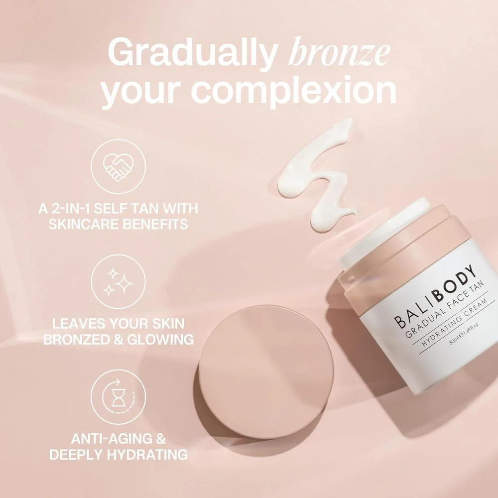 Hidratante Bronceador Facial Gradual 50ml