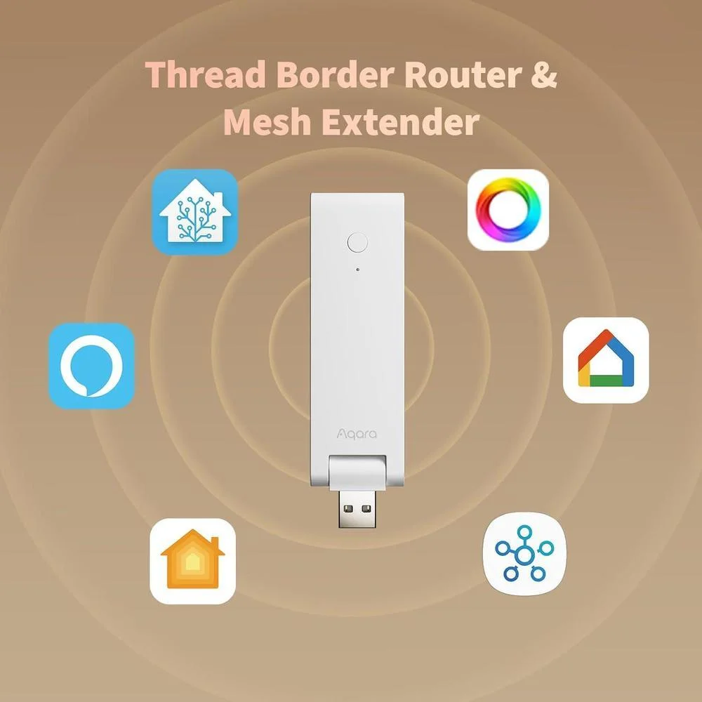 Aqara Smart Hub M100 para automatización del hogar, controlador inteligente con soporte Zigbee y Apple HomeKit, ideal para casa conectada