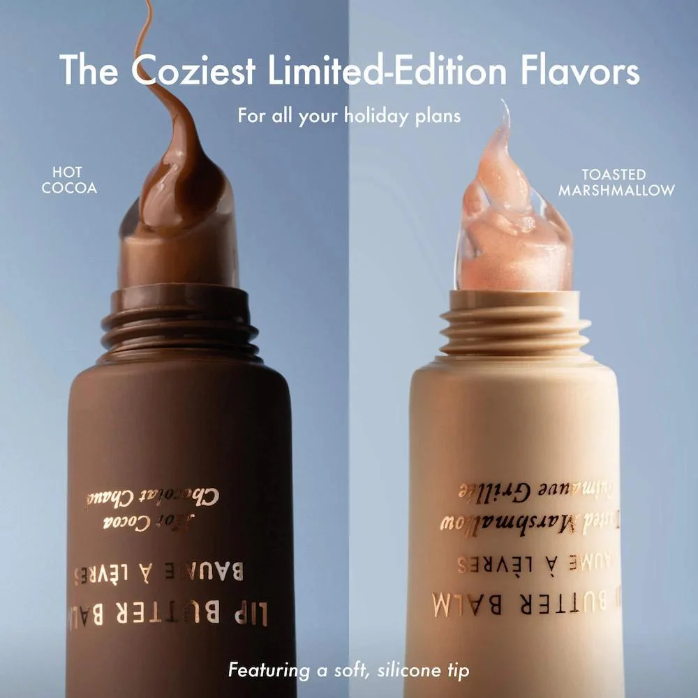 The Holiday Trio Set con Lip Butter Balm en Hot Cocoa & Toasted Marshmallow