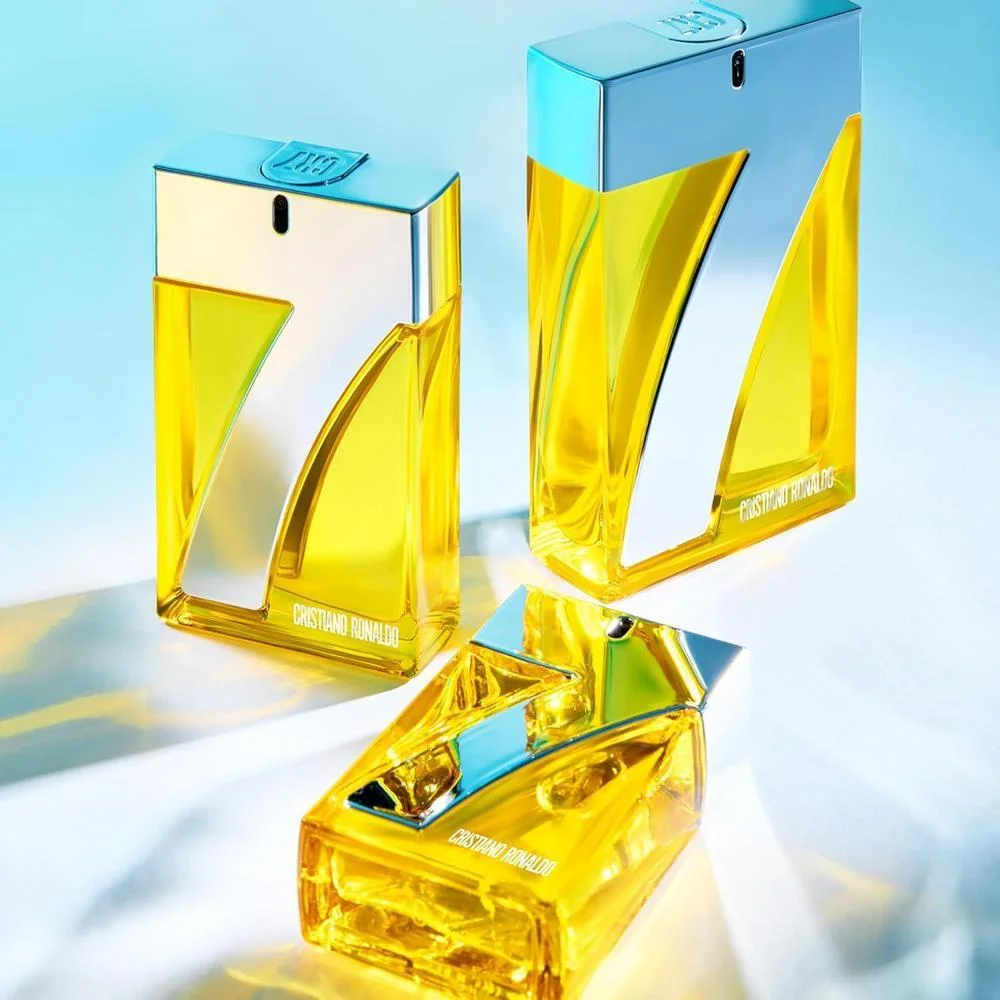 Cristiano Ronaldo CR7 Discover Eau de Toilette para Hombre, Colonia de Larga Duración con Esencia de Naranja y Pachulí