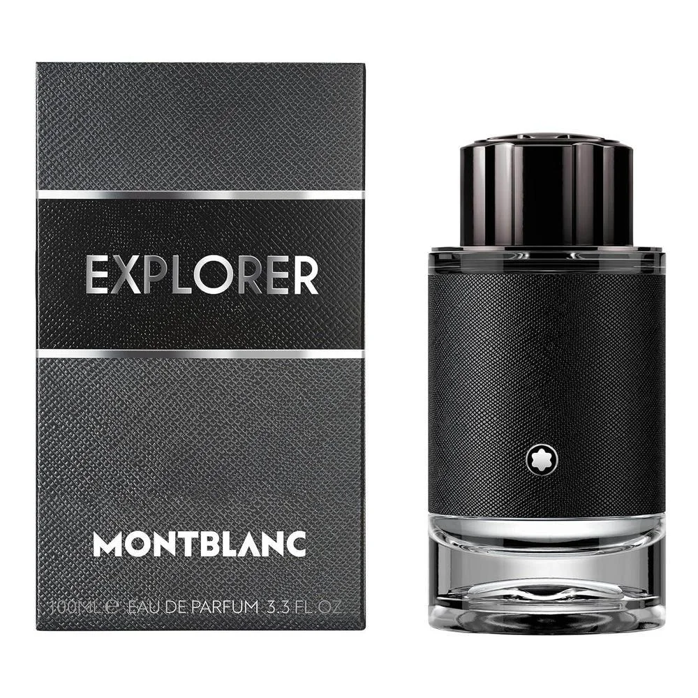 MONTBLANC Explorer Eau de Parfum con fragancia duradera de notas de salvia, sándalo y pachulí, estilo amaderado y aromático
