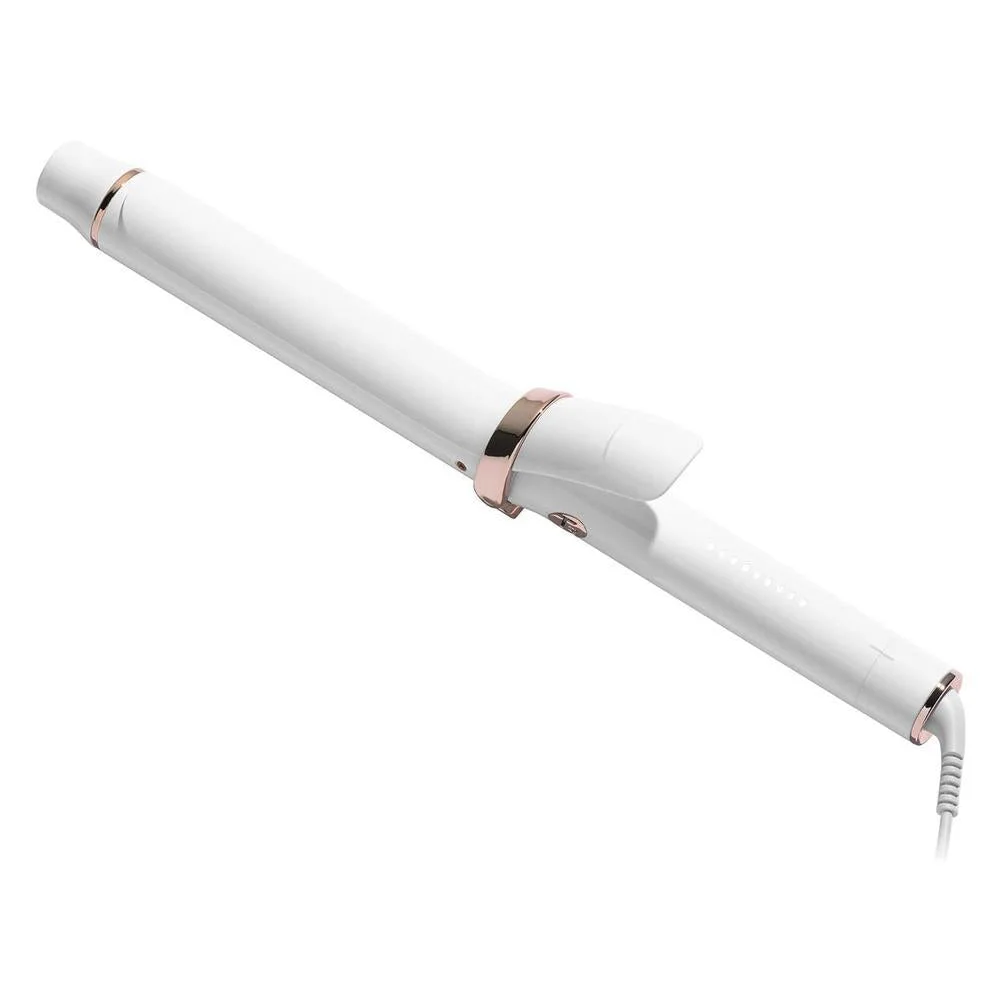 T3 SinglePass Curl X Extra-Long Barrel 1.25" Curling Iron & Curling Wand, Hair Curler with 9 Heat Settings, Korean Ceramic & ProGlide Clip for Curls, Waves & Shine on Fine, Medium & Thick Hair