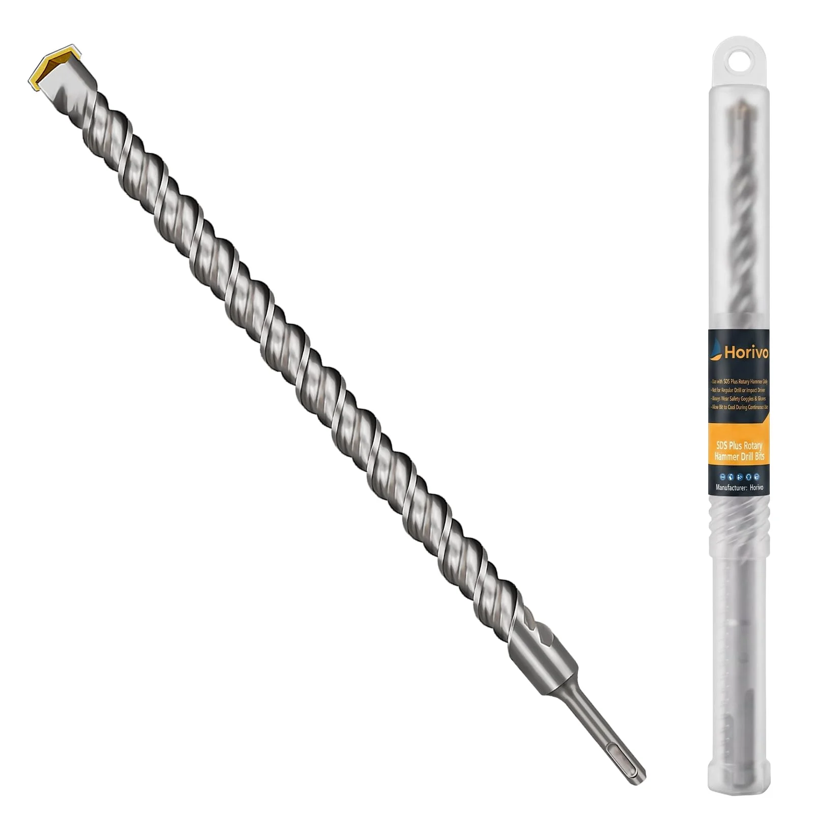 Broca para rotomartillo SDS-Plus 1" x 18" punta de carburo para concreto